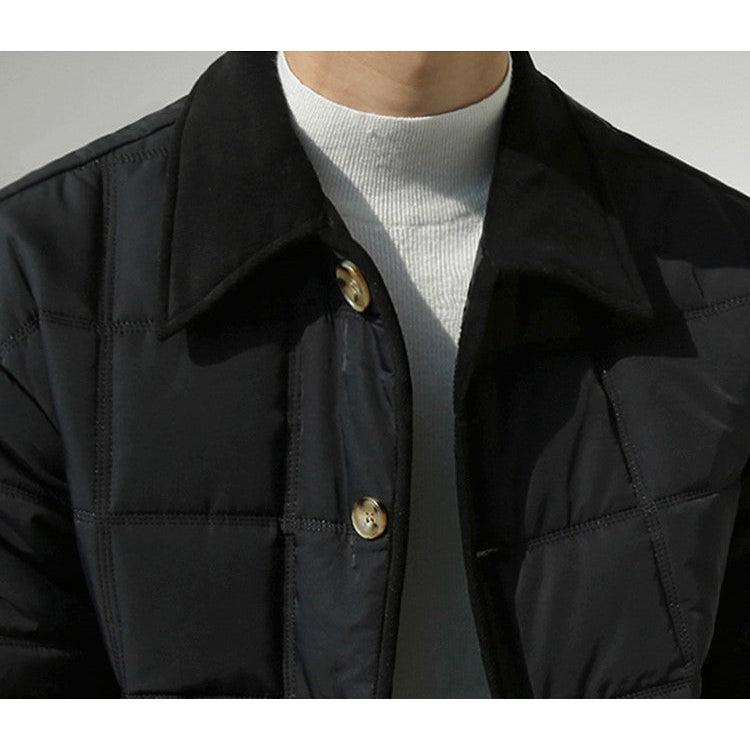 OH Checkered Stitches Jacket-korean-fashion-Jacket-OH Atelier-OH Garments