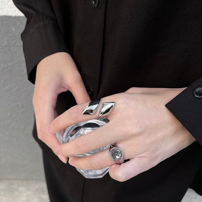 OH Cold Steel Ring-korean-fashion-Ring-OH Atelier-OH Garments