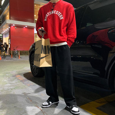 OH Elastic Waist Sweatpants-korean-fashion-Pants-OH Atelier-OH Garments