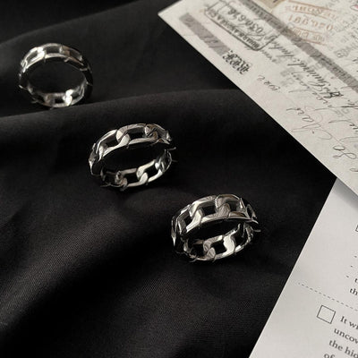 OH Essential Chain Ring-korean-fashion-Ring-OH Atelier-OH Garments