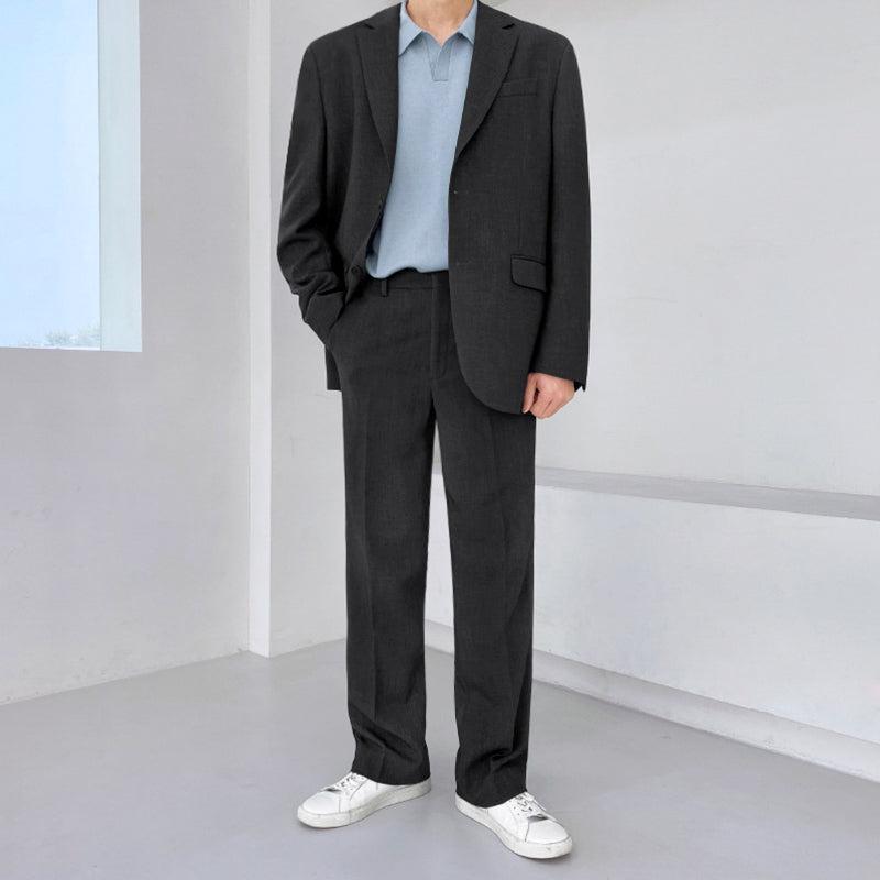 OH Essential Chic Blazer & Trousers Set-korean-fashion-Clothing Set-OH Atelier-OH Garments