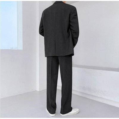 OH Essential Chic Blazer & Trousers Set-korean-fashion-Clothing Set-OH Atelier-OH Garments