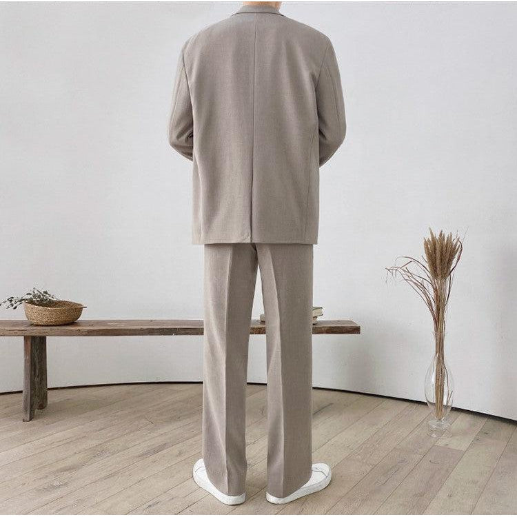 OH Essential Chic Blazer & Trousers Set-korean-fashion-Clothing Set-OH Atelier-OH Garments