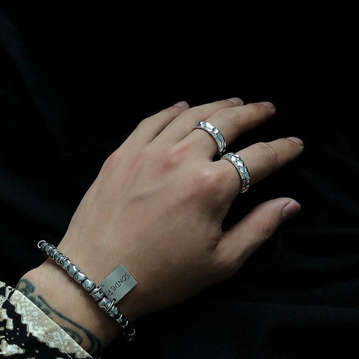 OH Essential Distressed Ring-korean-fashion-Ring-OH Atelier-OH Garments