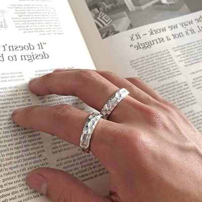 OH Essential Distressed Ring-korean-fashion-Ring-OH Atelier-OH Garments