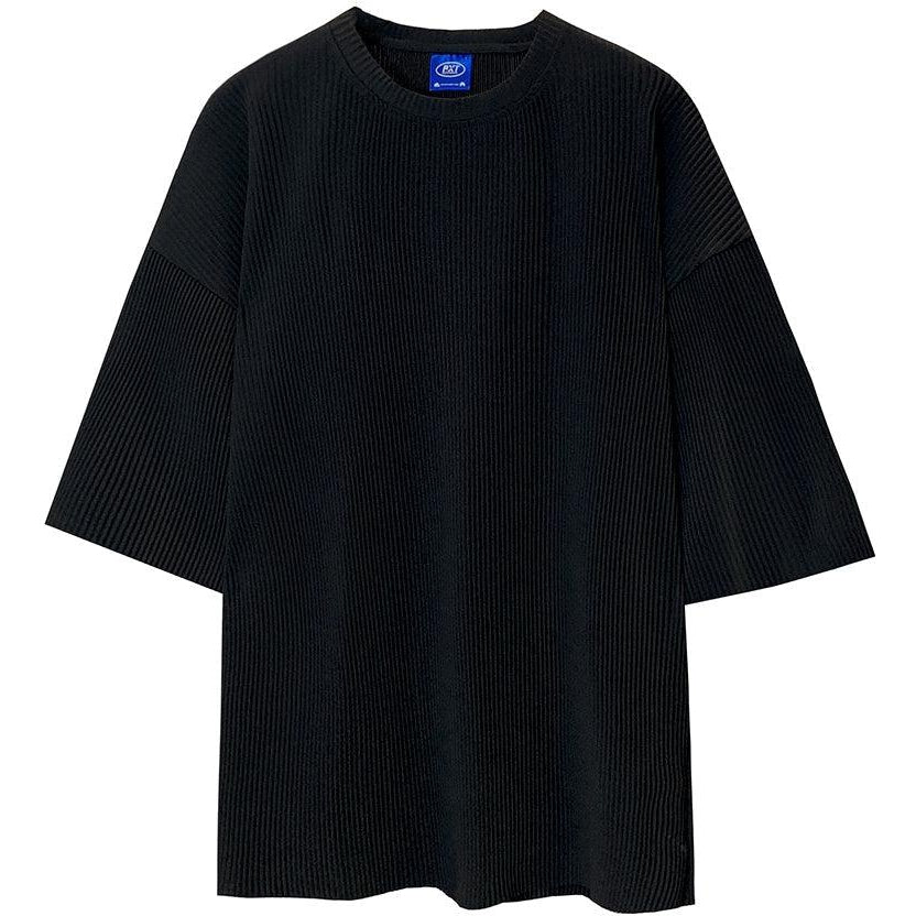 OH Essential Pleats Elbow Length T-Shirt-korean-fashion-T-Shirt-OH Atelier-OH Garments