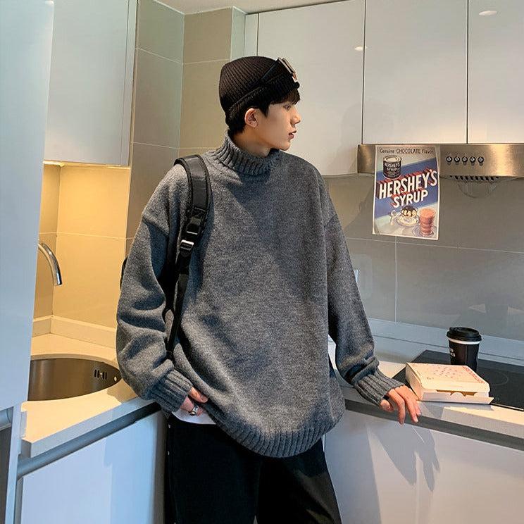 OH Essential Ribbed Knit Turtleneck-korean-fashion-Turtleneck-OH Atelier-OH Garments