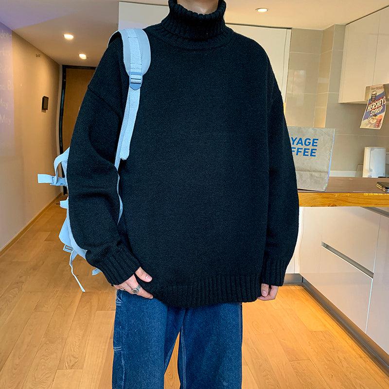 OH Essential Ribbed Knit Turtleneck-korean-fashion-Turtleneck-OH Atelier-OH Garments