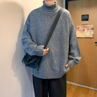 OH Essential Ribbed Knit Turtleneck-korean-fashion-Turtleneck-OH Atelier-OH Garments