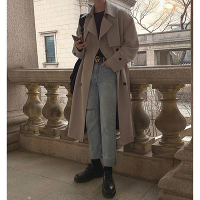 OH Essential Sartorial Trench Coat-korean-fashion-Long Coat-OH Atelier-OH Garments
