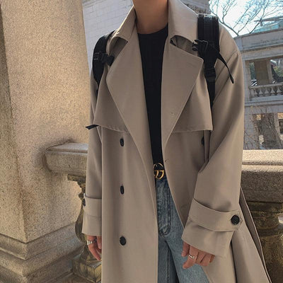 OH Essential Sartorial Trench Coat-korean-fashion-Long Coat-OH Atelier-OH Garments