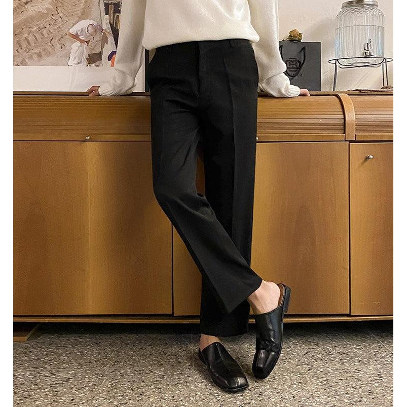 OH Essential Streamlined Cut Pants-korean-fashion-Pants-OH Atelier-OH Garments