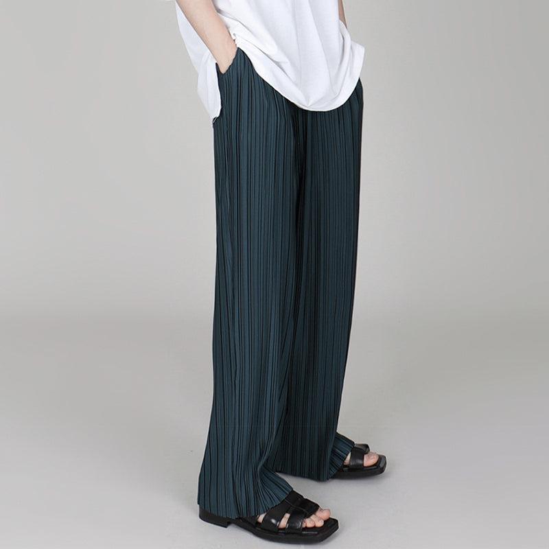 OH Essential Vertical Line Texture Pants-korean-fashion-Pants-OH Atelier-OH Garments