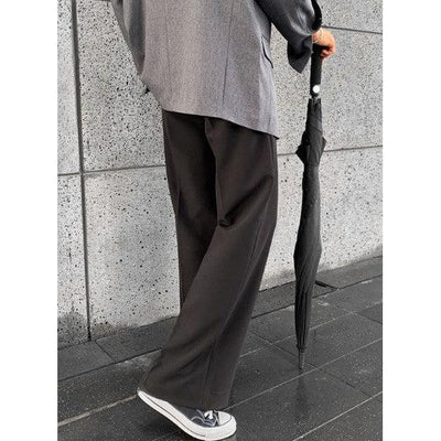 OH Front Fold Wide Pants-korean-fashion-Pants-OH Atelier-OH Garments