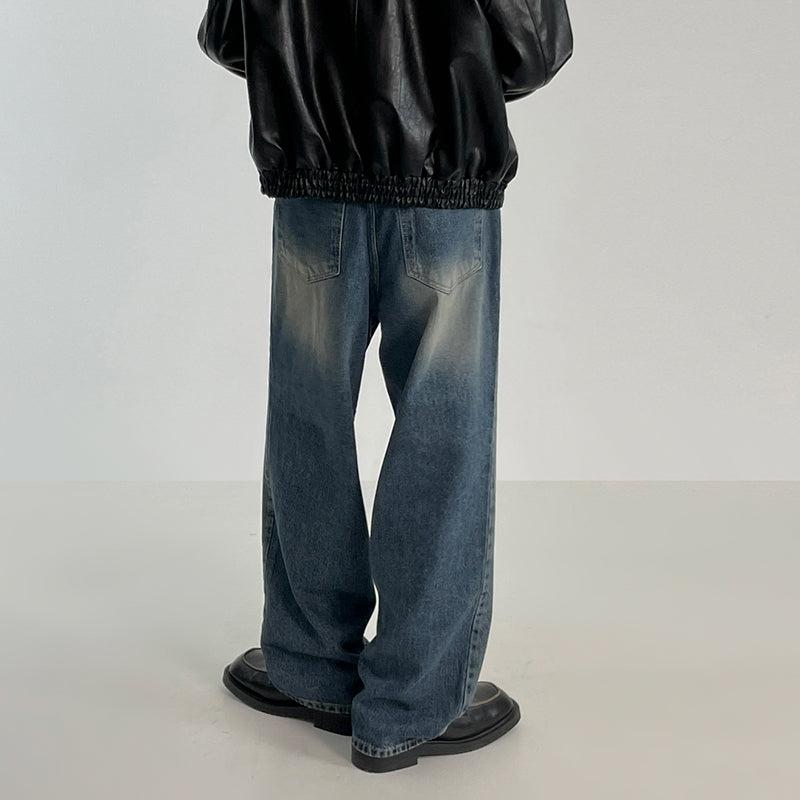 OH Loose Bootcut Jeans-korean-fashion-Jeans-OH Atelier-OH Garments