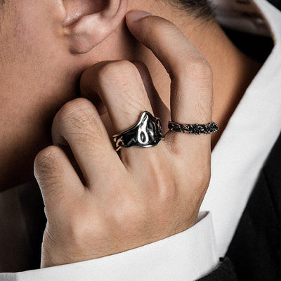 OH Molten Mercury Ring-korean-fashion-Ring-OH Atelier-OH Garments