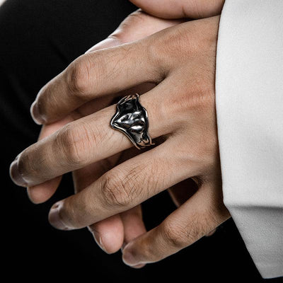 OH Molten Mercury Ring-korean-fashion-Ring-OH Atelier-OH Garments