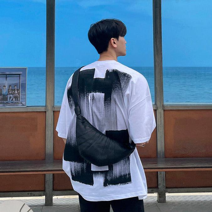 OH Painted Hammock T-Shirt-korean-fashion-T-Shirt-OH Atelier-OH Garments