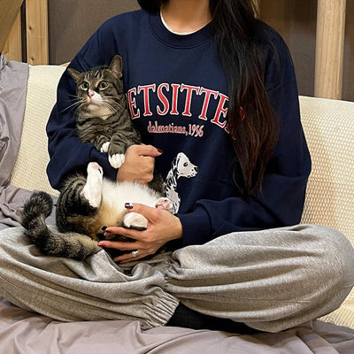 OH Petsitter Crewneck-korean-fashion-Crewneck-OH Atelier-OH Garments