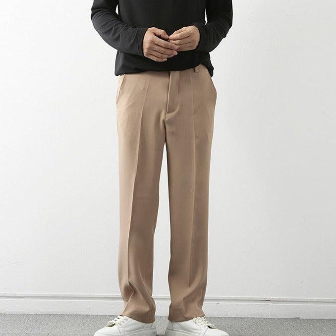 OH Press Crease Tailored Trousers-korean-fashion-Pants-OH Atelier-OH Garments