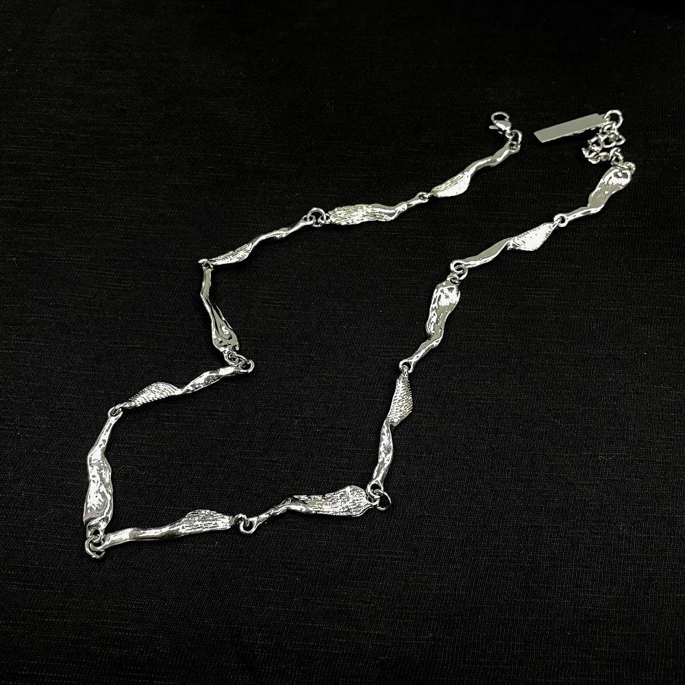 OH Silver Loops Necklace-korean-fashion-Necklace-OH Atelier-OH Garments