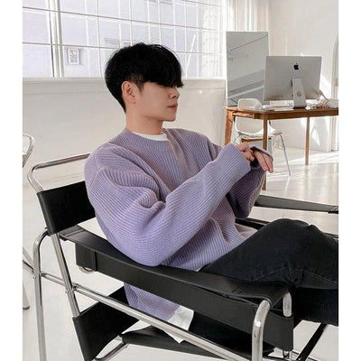 OH Slit Side Sweater-korean-fashion-Sweater-OH Atelier-OH Garments