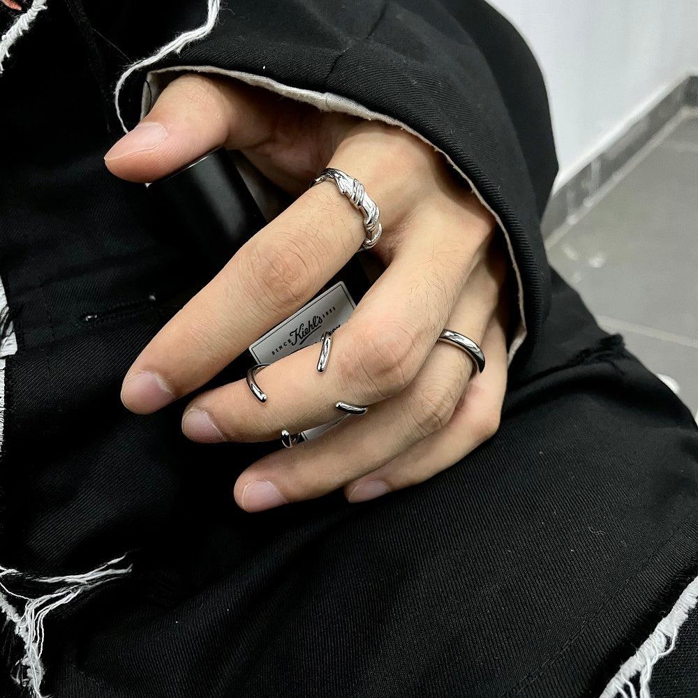 OH Stitch Ring-korean-fashion-Ring-OH Atelier-OH Garments