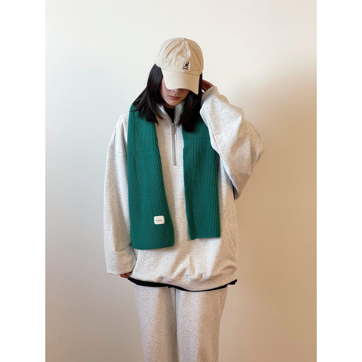 OH Track Fleece Half-Zip-korean-fashion-Half-Zip-OH Atelier-OH Garments
