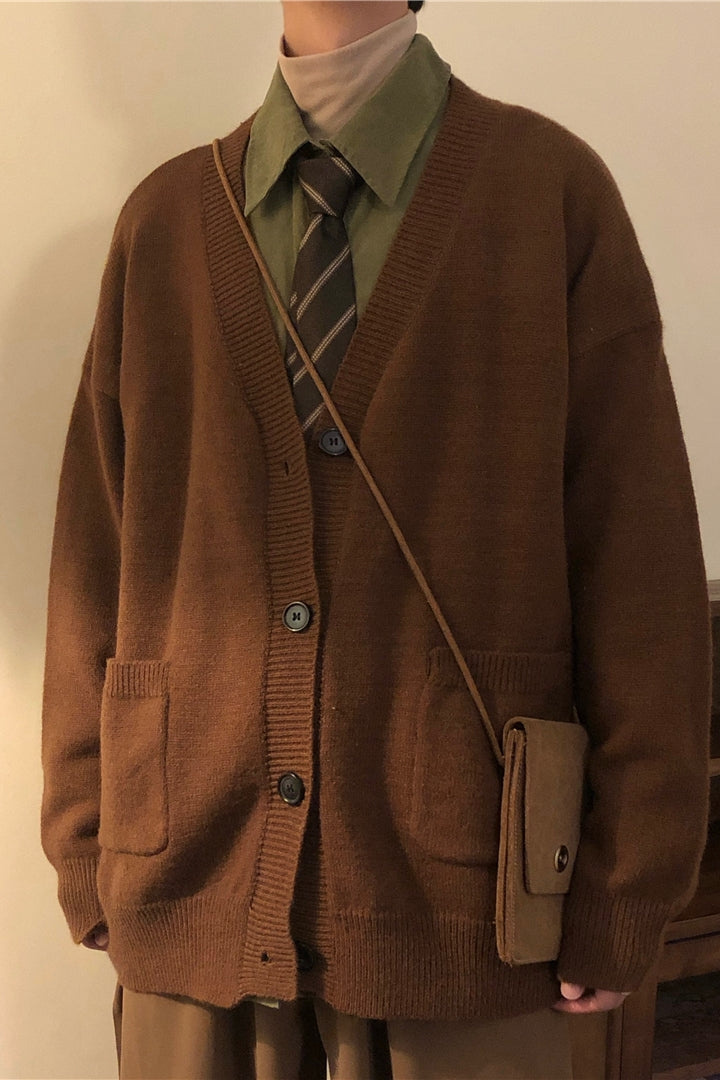 home pocket cardigan - ohotoro