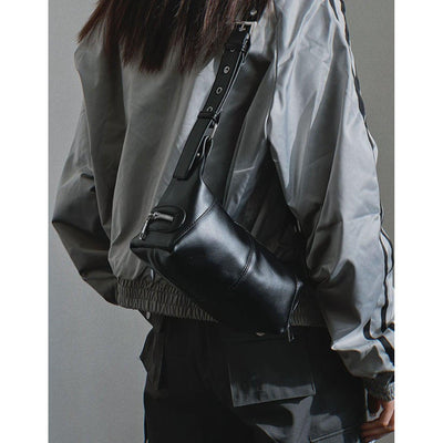 Taro Belt Strap Shoulder Bag-korean-fashion-Bag-Taro's Closet-OH Garments