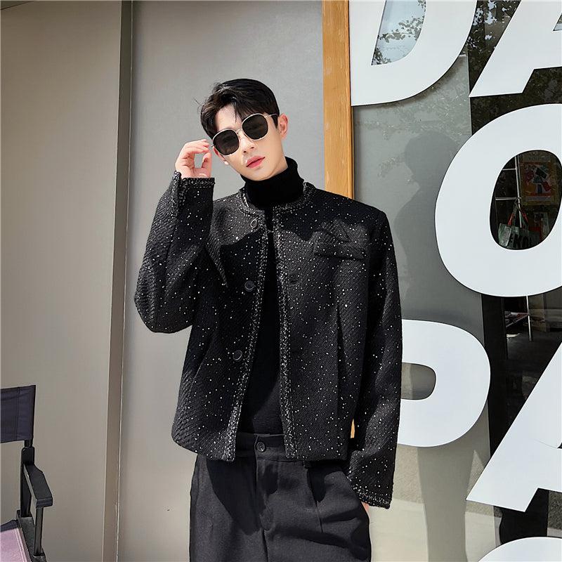 Woo Parisian Style Star Dust Jacket-korean-fashion-Jacket-Woo's Closet-OH Garments