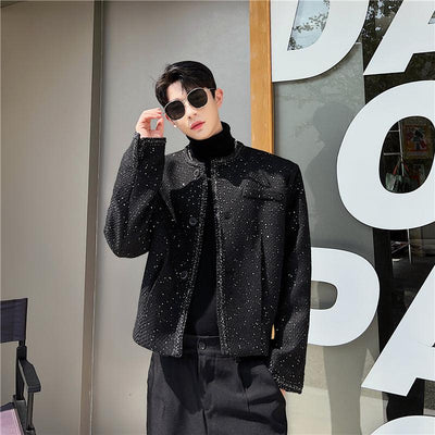 Woo Parisian Style Star Dust Jacket-korean-fashion-Jacket-Woo's Closet-OH Garments