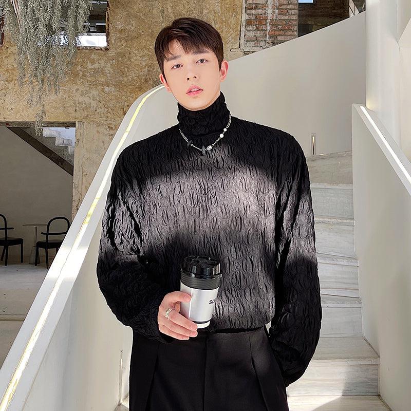 [GROVE]★24FW★韓国人気★VIA TURTLENECK T-SHIRT Turtleneck Wool-Blend Ribbed Sweater | GUESS