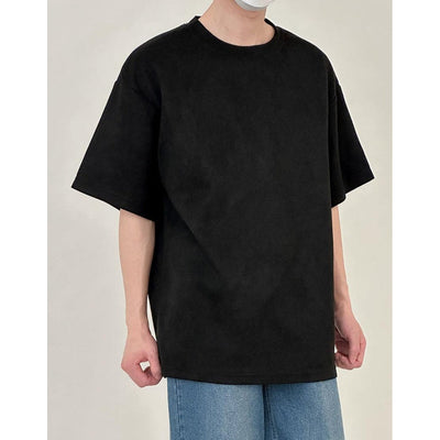 Zhou Basic Wide Arms T-Shirt-korean-fashion-T-Shirt-Zhou's Closet-OH Garments