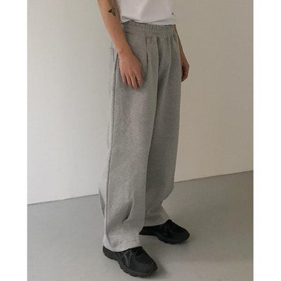 Zhou Bottom Cinched Sweatpants-korean-fashion-Pants-Zhou's Closet-OH Garments