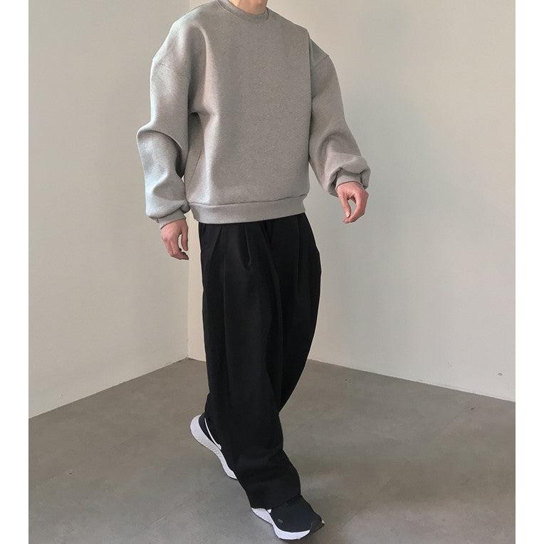 Zhou Boxy Crewneck-korean-fashion-Crewneck-Zhou's Closet-OH Garments