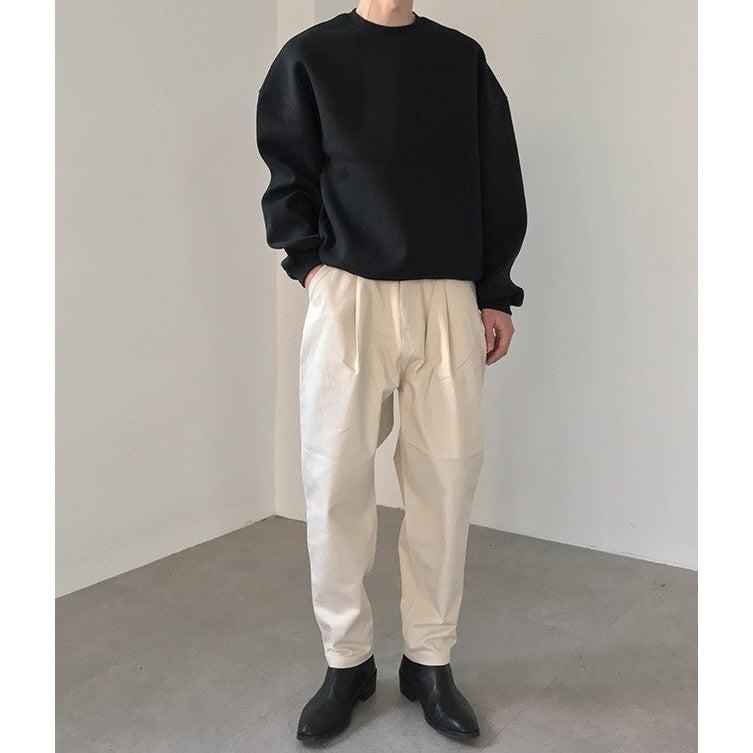 Zhou Boxy Crewneck-korean-fashion-Crewneck-Zhou's Closet-OH Garments