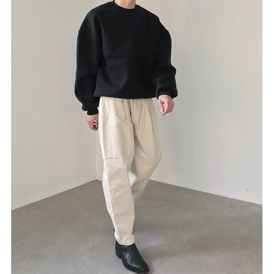 Zhou Boxy Crewneck-korean-fashion-Crewneck-Zhou's Closet-OH Garments