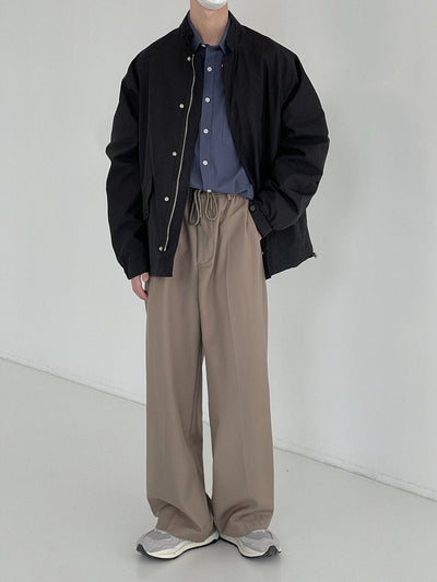 Zhou Buttons Multi-pocket Jacket-korean-fashion-Jacket-Zhou's Closet-OH Garments
