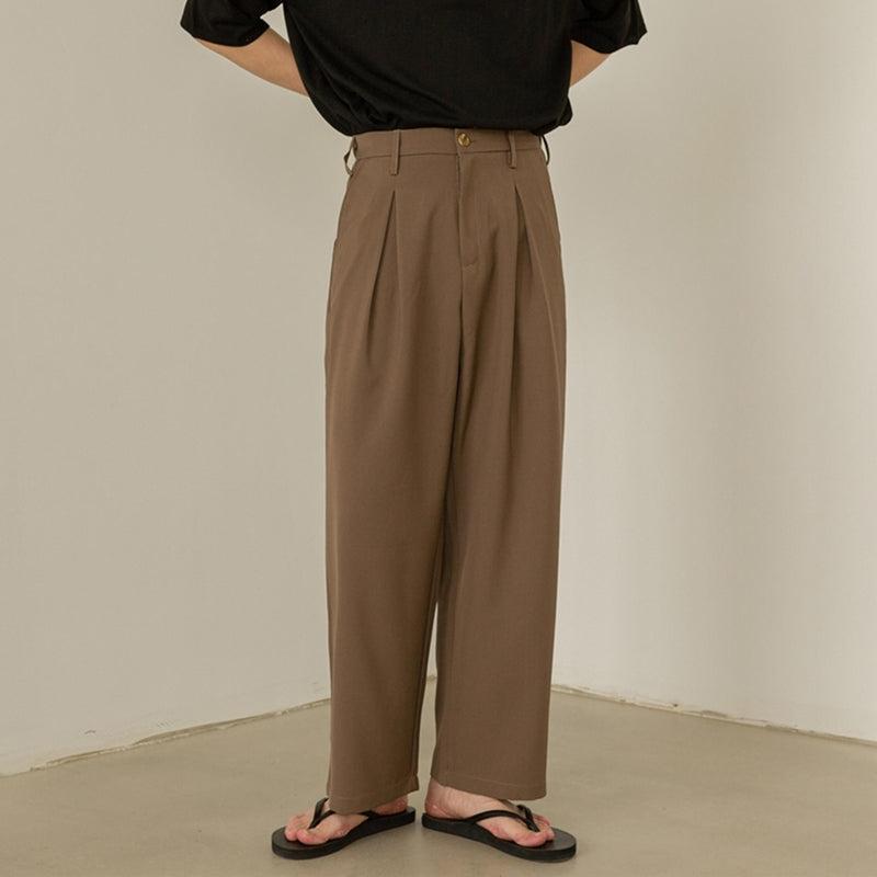 Zhou Classic Wide Leg Pants-korean-fashion-Pants-Zhou's Closet-OH Garments