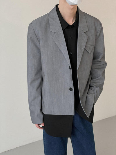 Zhou Color Dipped Style Blazer-korean-fashion-Blazer-Zhou's Closet-OH Garments