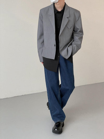 Zhou Color Dipped Style Blazer-korean-fashion-Blazer-Zhou's Closet-OH Garments