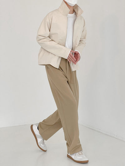 Zhou Essential Plain Jacket-korean-fashion-Jacket-Zhou's Closet-OH Garments