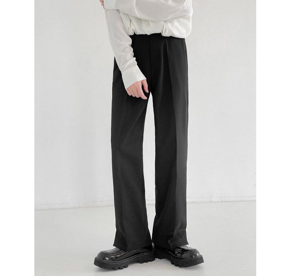 Zhou Essential Straight Cut Pants-korean-fashion-Pants-Zhou's Closet-OH Garments