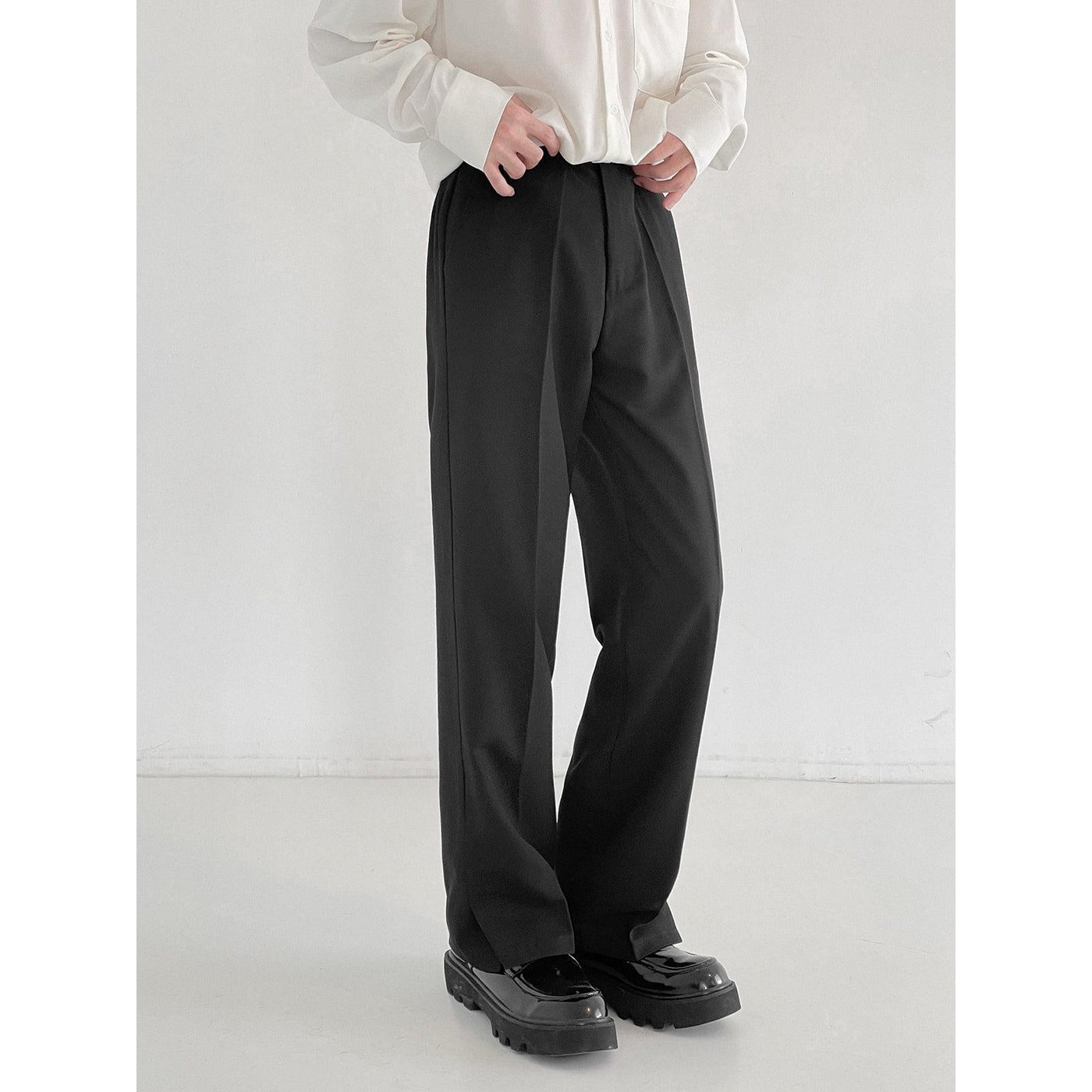 Zhou Essential Straight Cut Pants-korean-fashion-Pants-Zhou's Closet-OH Garments