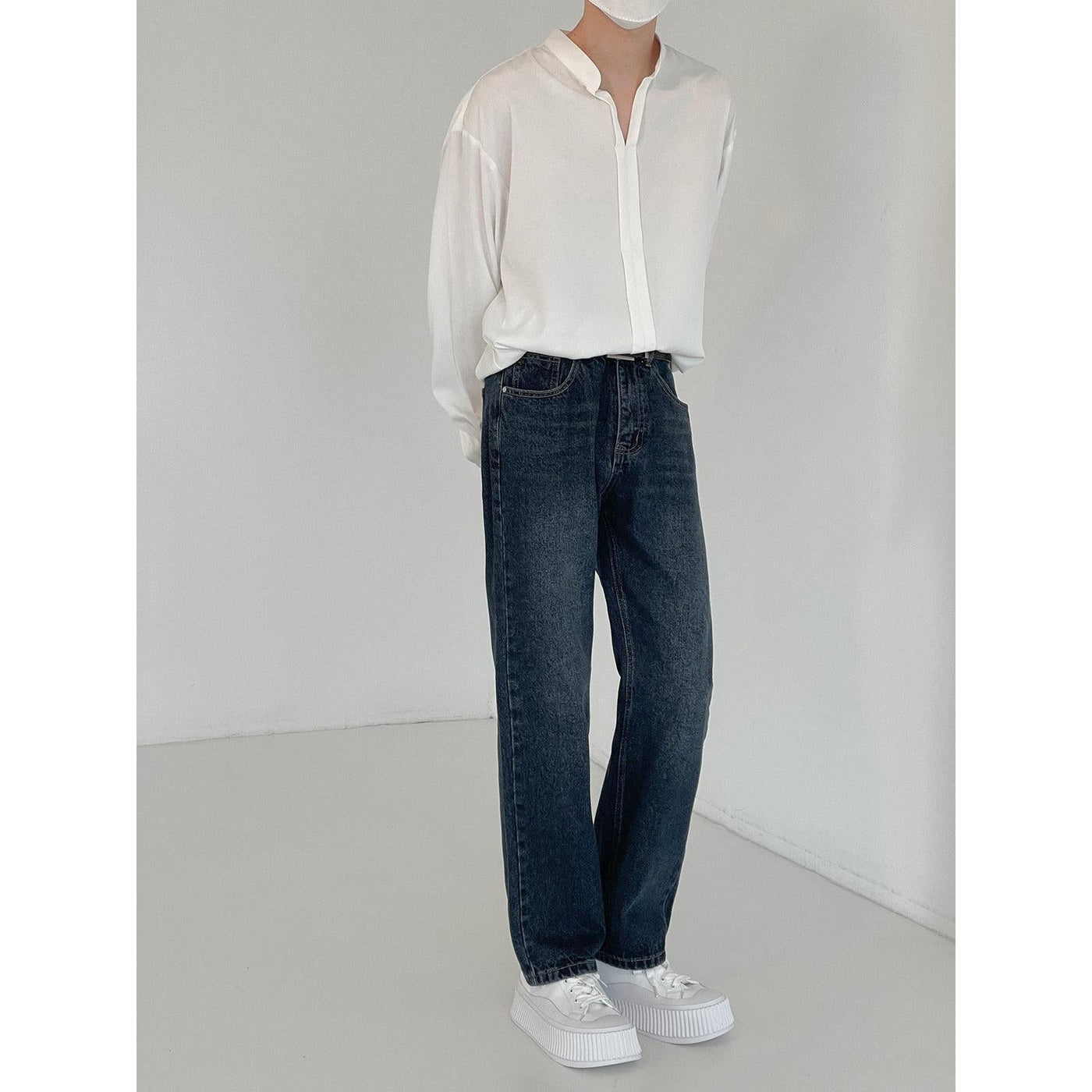Zhou Essential Thin Collared Shirt-korean-fashion-Shirt-Zhou's Closet-OH Garments
