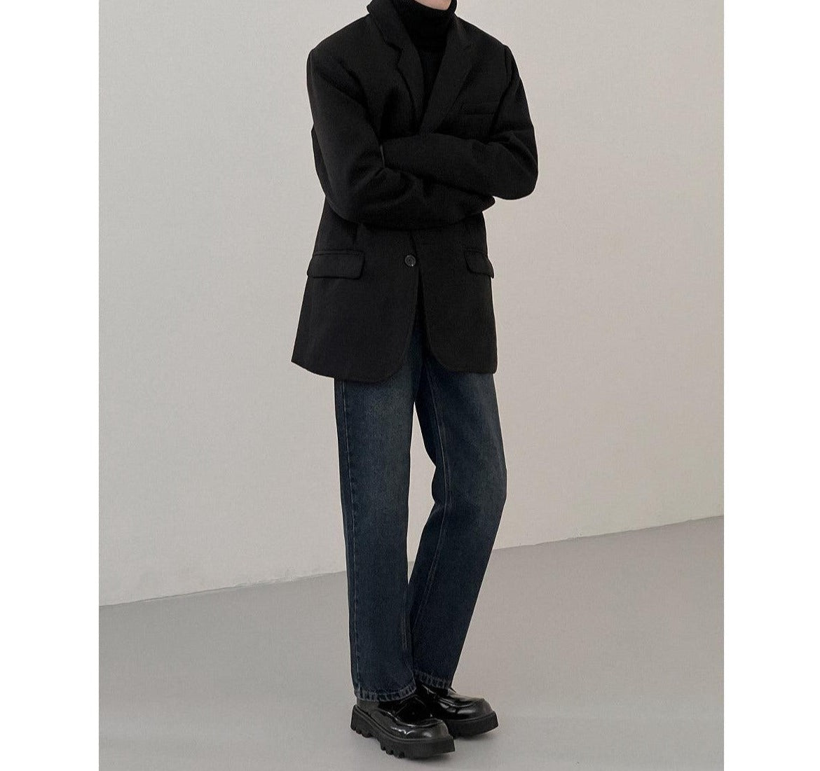 Zhou Essential Velvet Blazer-korean-fashion-Blazer-Zhou's Closet-OH Garments