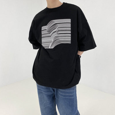 Zhou Illusions T-Shirt-korean-fashion-T-Shirt-Zhou's Closet-OH Garments