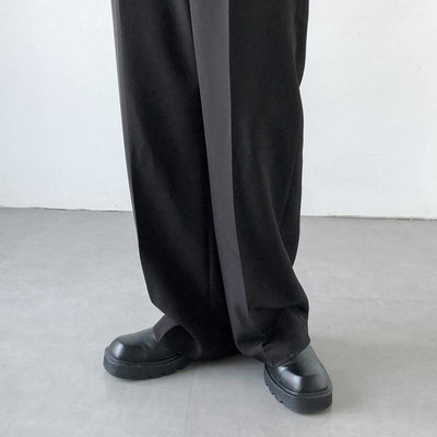 Zhou Pleated Front Trousers-korean-fashion-Pants-Zhou's Closet-OH Garments