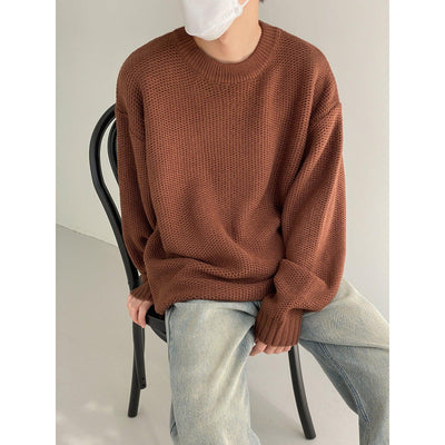 Zhou Roomy Fit Wide Arms Sweater-korean-fashion-Sweater-Zhou's Closet-OH Garments